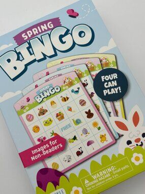 Chuckle & Roar Easter Bingo Game for Kids & Family, No Reading Required NEW